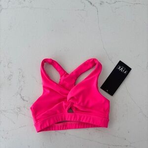 Five Dancewear pink Helix bra